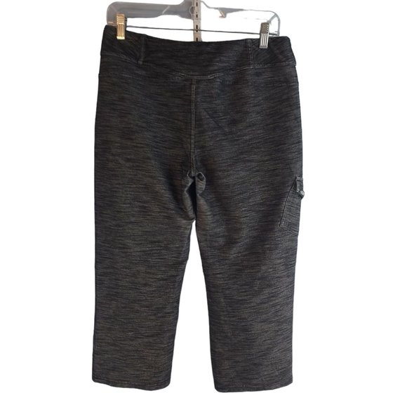 The North Face Womens‎ Medium Gray Stretch Capri Pants A7L6 - Picture 3 of 5